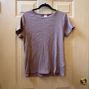 H&M Mauve Short Sleeve Tee